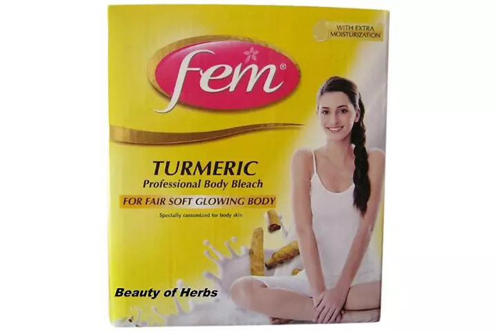 Dabur Fem Turmeric Body Bleach