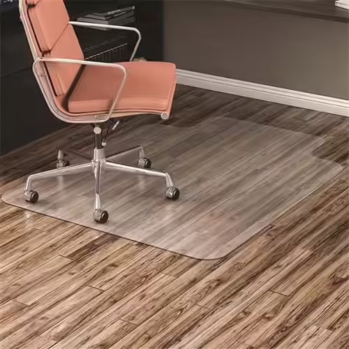 Deflecto EconoMat Clear Chair Mat for Hard Floor