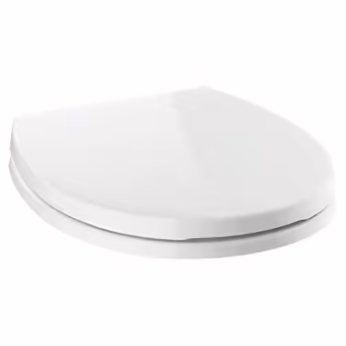 Delta Faucet Morgan Round Front White Toilet Seat