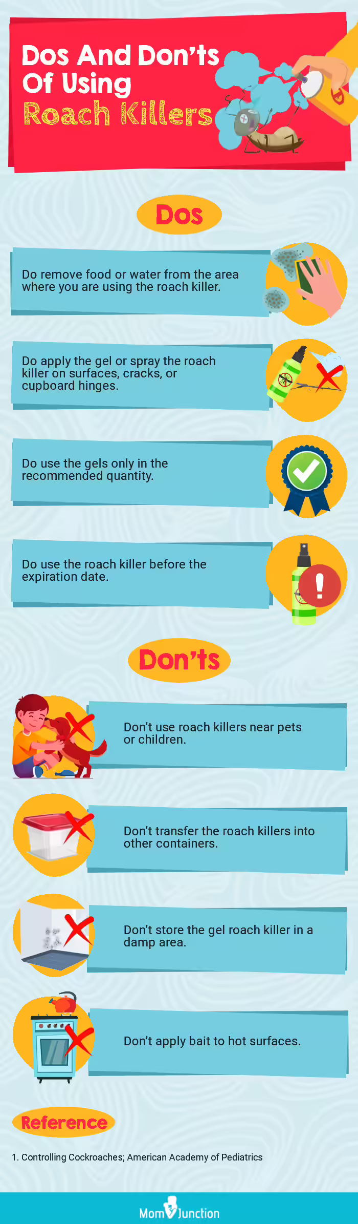 Dos And Don&rsquo;ts Of Using Roach Killers