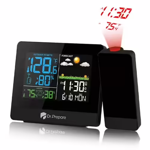 Dr. Prepare Projection Alarm Clock