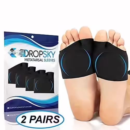 Dropsky Metatarsal Sleeve With Gel Pads