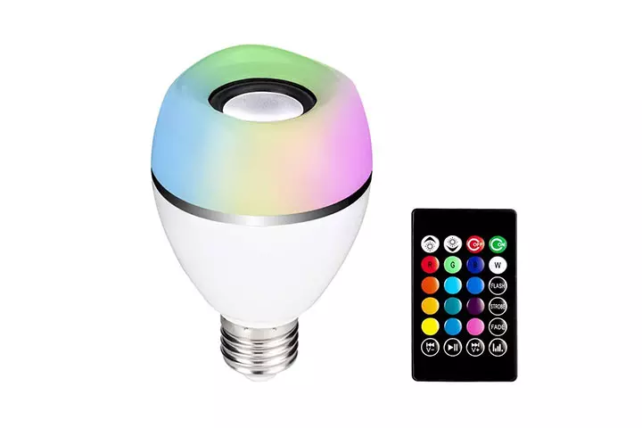 Dudu E27 LED Light Bulb With Bluetooth Speaker