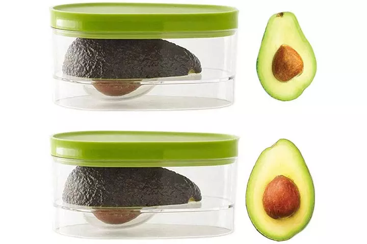 ENRECND 2-Pack Avocado Storage Box