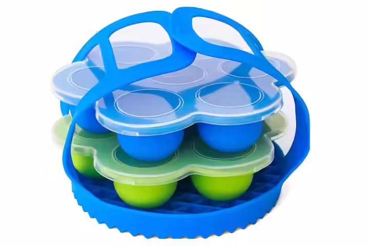 Egg Bites Mold for Instant Pot with Sling Lifter and Silicone Lid
