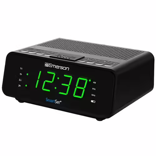 Emerson SmartSet Alarm Clock Radio