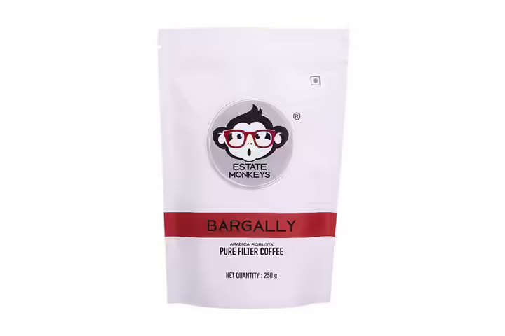 Estate Monkeys Bargally Pure Filter Coffee Powder