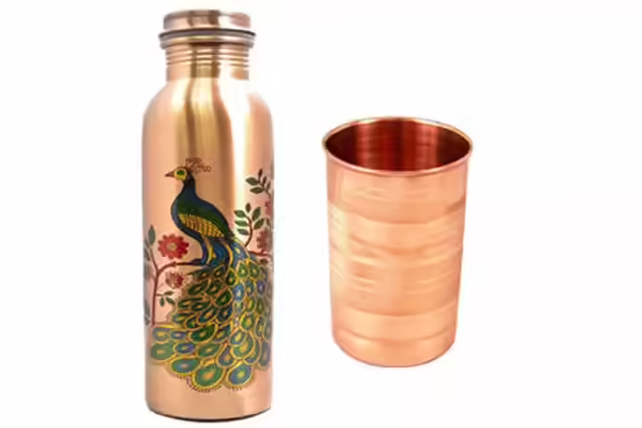 Evergrow Copper Water Bottle