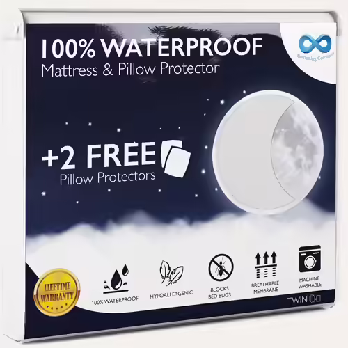 Everlasting Comfort California King Size Waterproof Mattress Cover