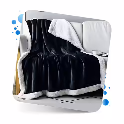 Everlasting Comfort Sherpa Fleece Blanket