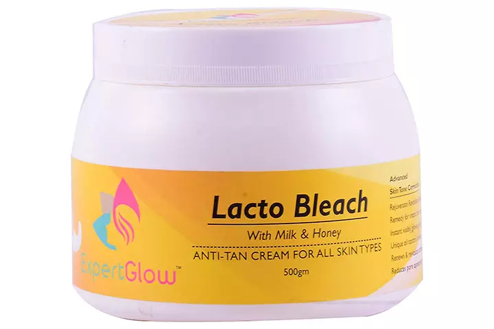 ExpertGlow Lacto Bleach Tan Removal Cream