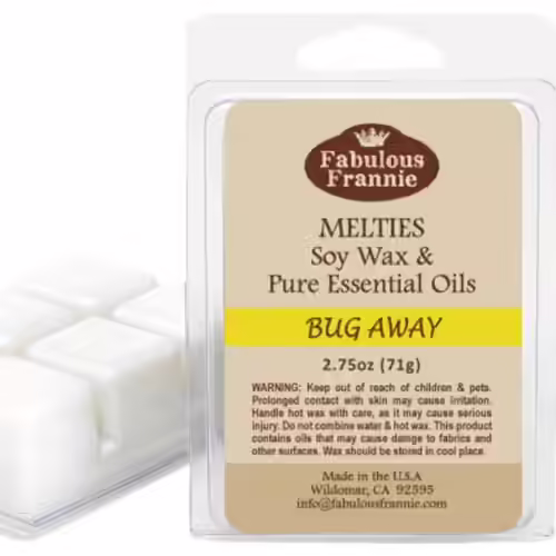 Fabulous Frannie Bug Away Pure & Natural Soy Candle