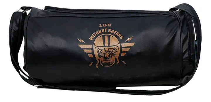 Fashion7 Stylish Printed Leather Gym Bag