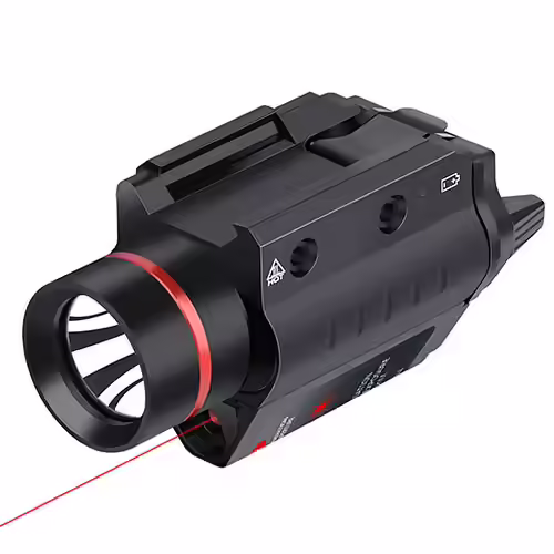 Feyachi LF-38 Red Laser Flashlight Combo