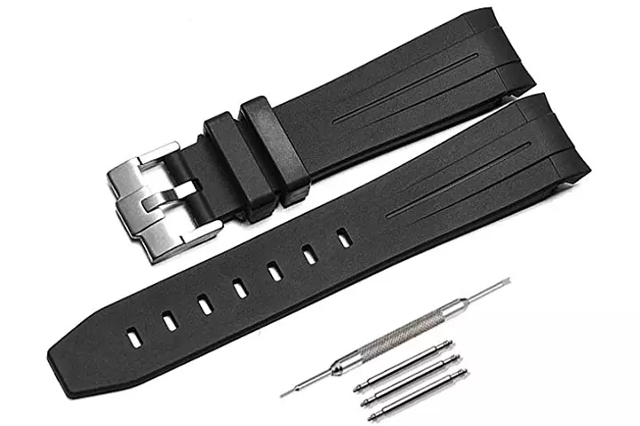 Finjin R Rubber Watch Strap