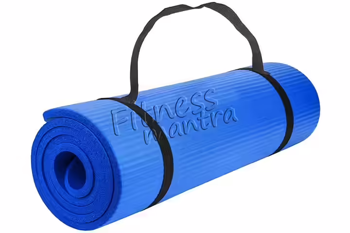 Fitness Mantra Yoga Mat With Carrying Strap