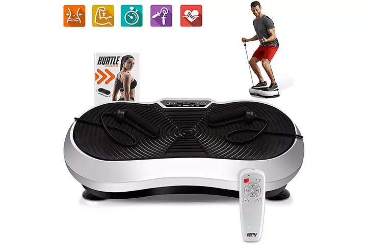 Fitness Vibration Platform Workout Machine by Hurtle