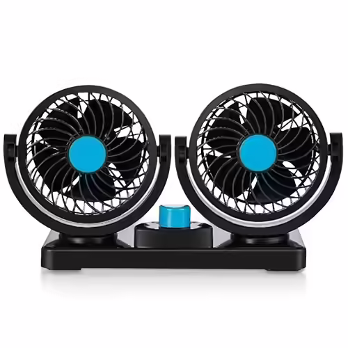 FiveJoy 360 Degree Car Fan