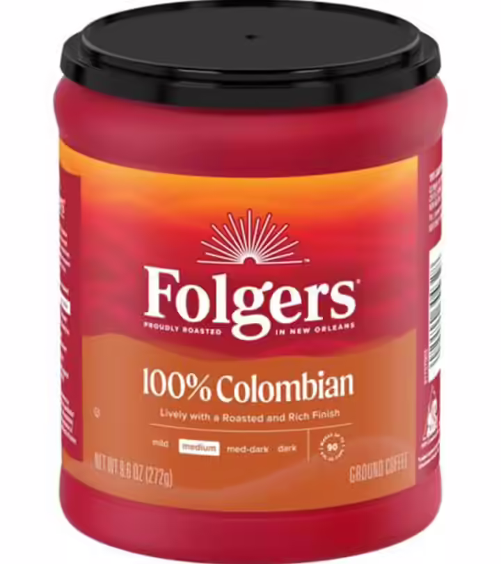 Folgers 100% Colombian Medium Roast Coffee