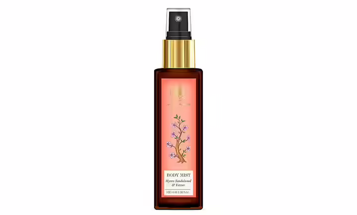 Forest Essentials Sandalwood and Vetiver Body Mist