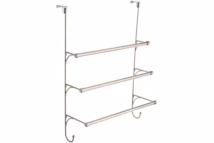Franklin Brass Over the Door Triple Towel Rack