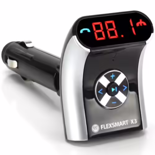 GOgroove FlexSmart X3 Mini Bluetooth FM Transmitter