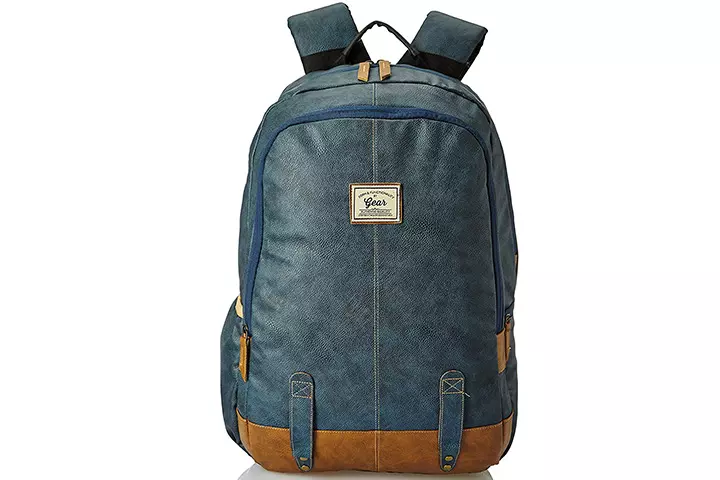 Gear Classic Anti-Theft Faux Leather Backpack