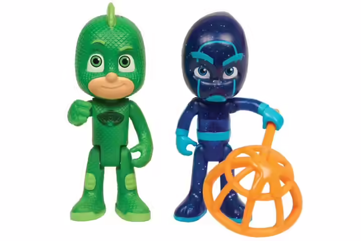 Gekko And Night Ninja Light Up Figures