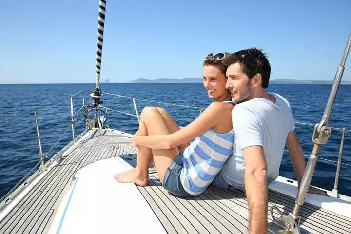 Go boating, date night idea