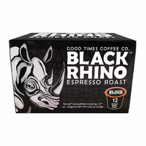 Good Times Coffee Co. Black Rhino Espresso Roast Coffee