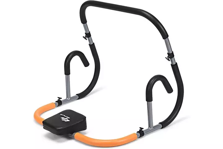 Goplus Ab Fitness Crunch, Ab Trainer, Abdominal Machine, Workout Exerciser