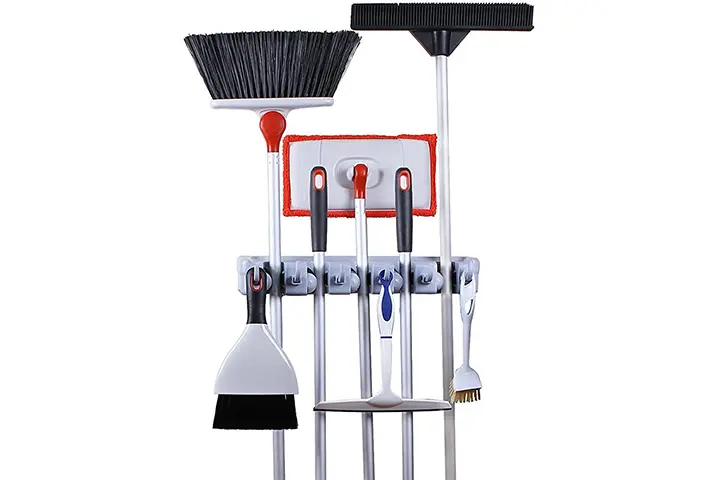 Greenco Mop and Broom Organiser