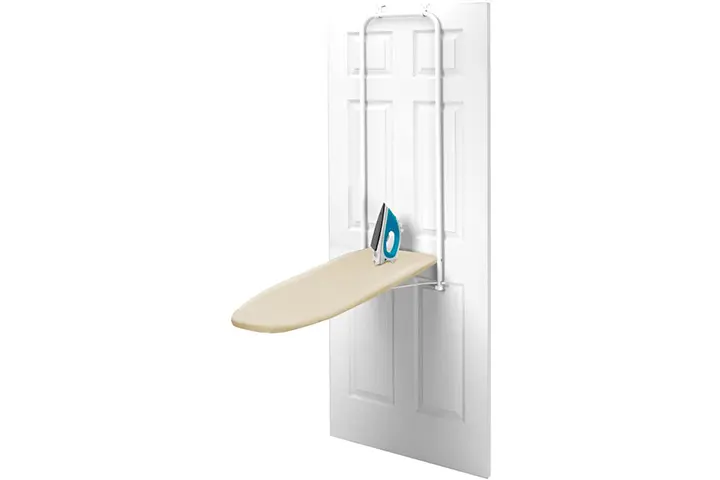 HOMZ Over-the-Door Steel Top Ironing Board