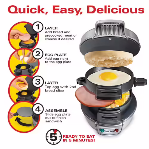 Hamilton Beach Breakfast Sandwich Maker
