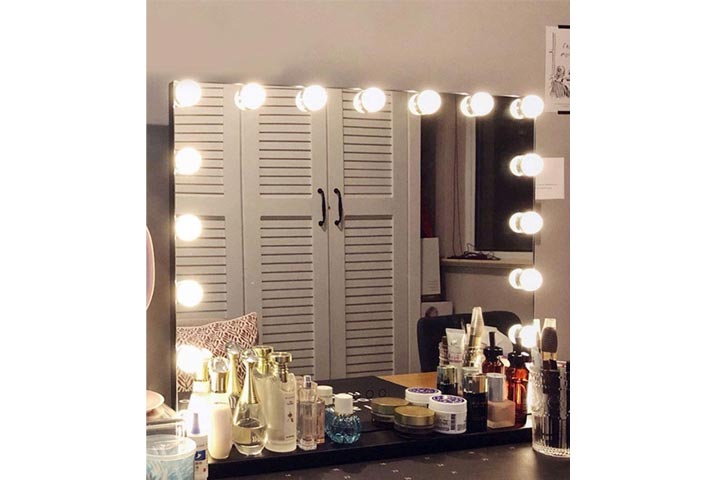 Hansong Large Vanity Makeup Mirror With Lights