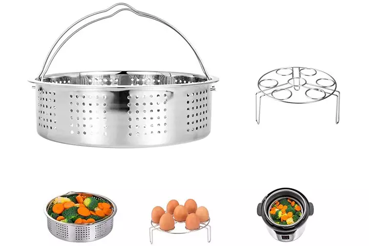 HapWay Steamer Basket With Egg Steam