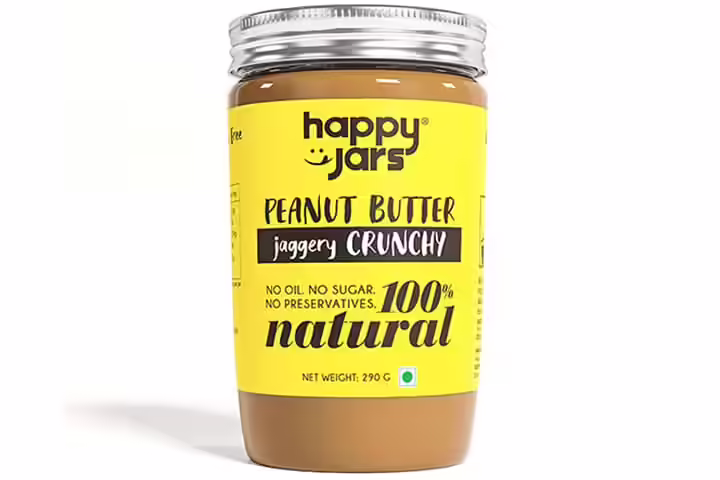 Happy Jars Jaggery Peanut Butter
