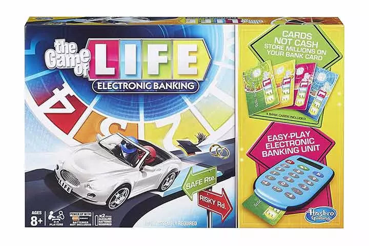 Hasbro The Game of Life Electronic Board Game