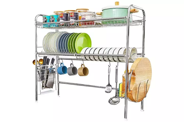 Heomu Over The Sink Dish Drying Rack