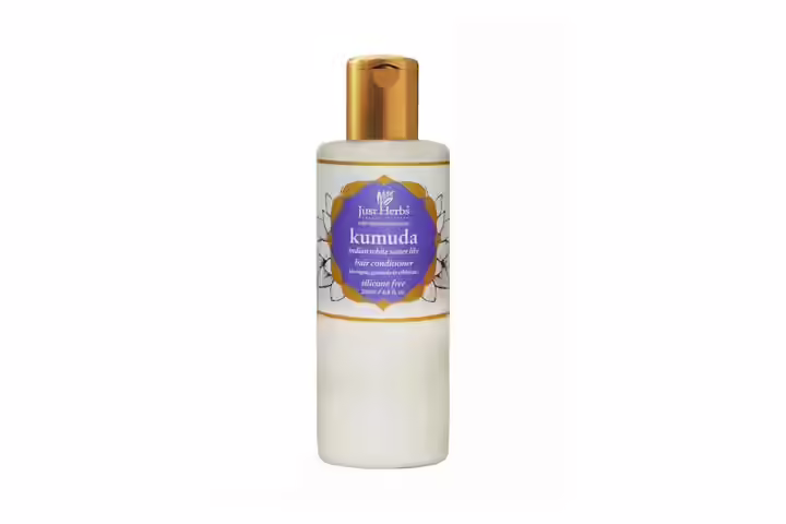Just Herbs Kumuda Indian White Waterlily Hair Conditioner