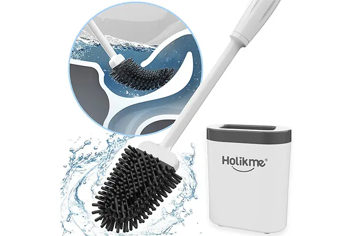 Holikme Toilet Brush and Holder Set