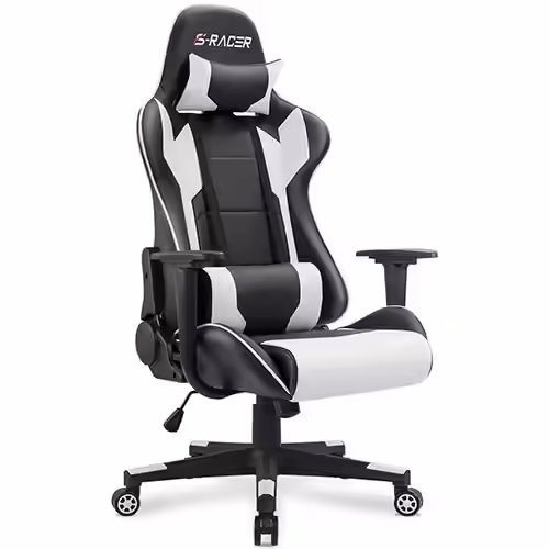 Homall Chair With Headrest And Lumbar Support