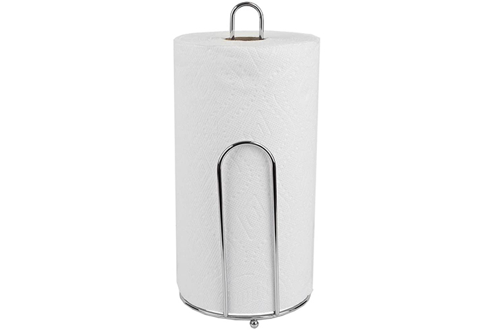 Home Basics Chrome Collection Kitchen Paper Towel Holder