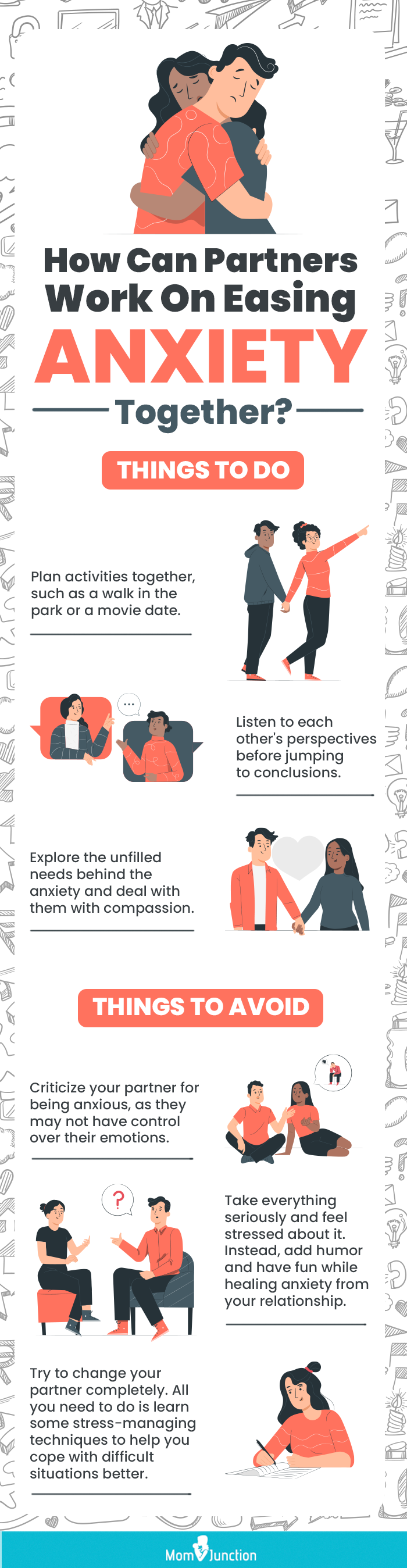 how can partners work on easing anxiety together (infographic)