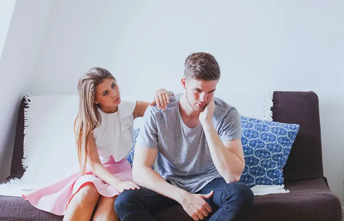 Showing empathy is a way to deal with a passive aggressive spouse