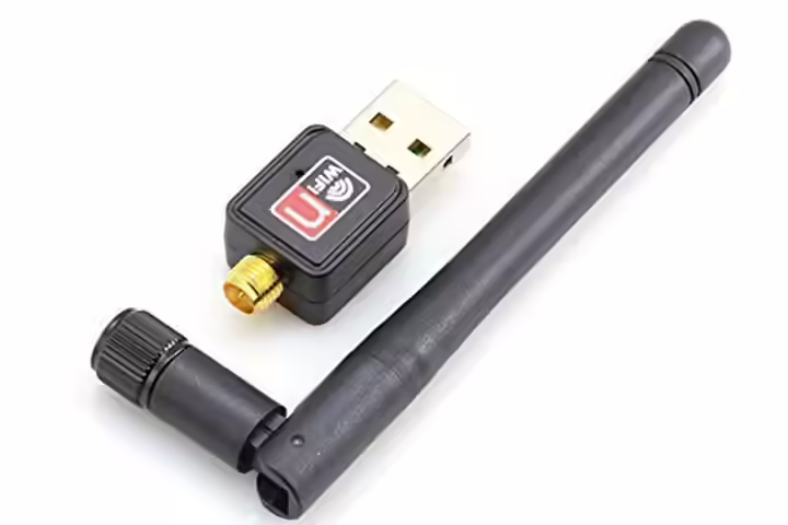 Hug Puppy Mini Wireless USB Wi-Fi Receiver Antenna Adapter Dongle