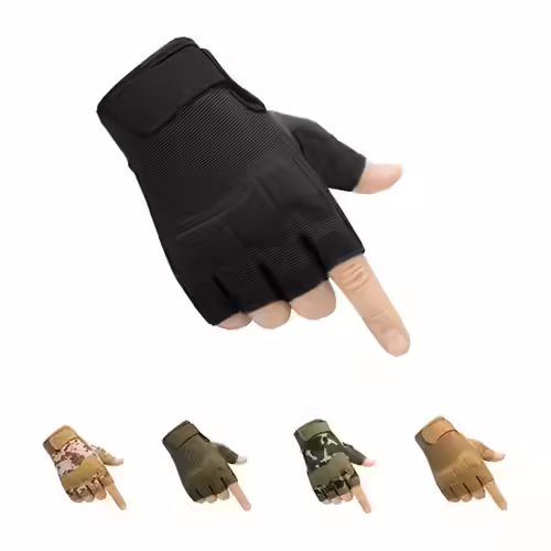Hycoprot Fingerless Tactical Gloves