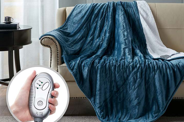 Hyde Lane Electric Sherpa Heated Blanket