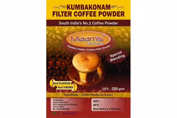 Jayendra Kumbakonam Filter Coffee Powder