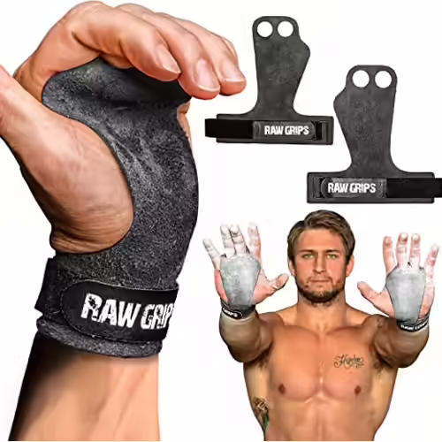 JerkFit Raw Grips Leather Hand Grips